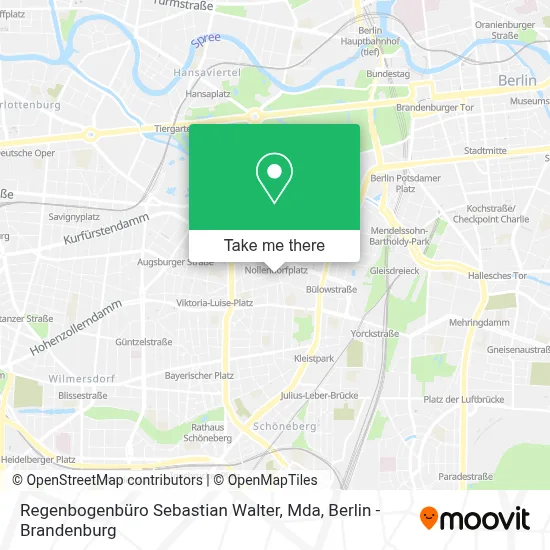Regenbogenbüro Sebastian Walter, Mda map