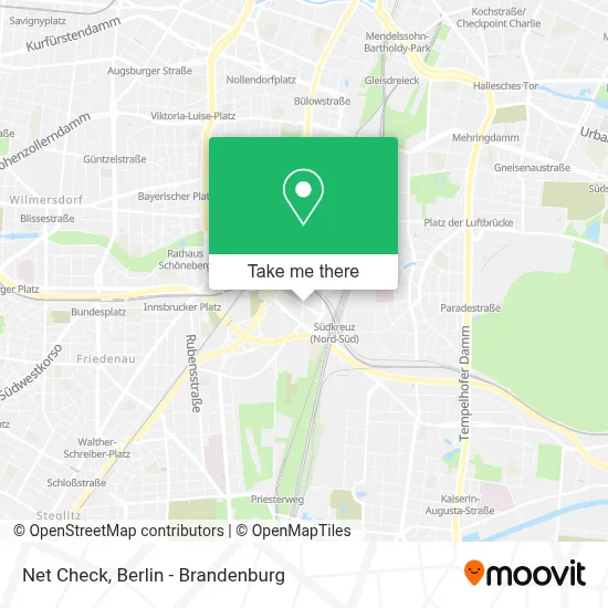 Net Check map