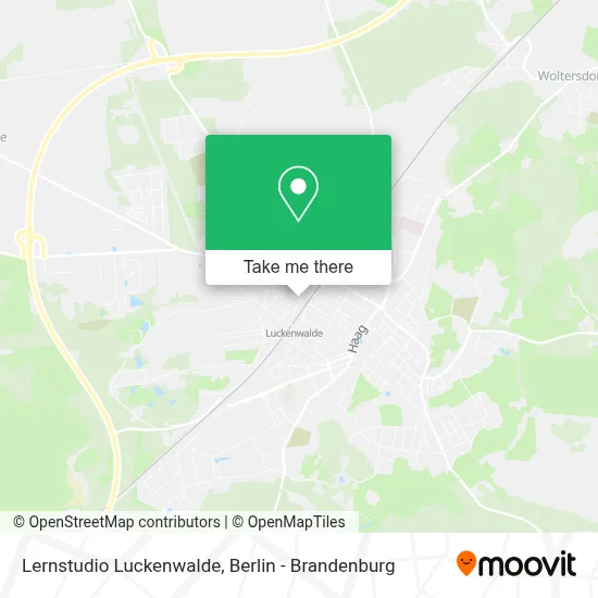 Lernstudio Luckenwalde map