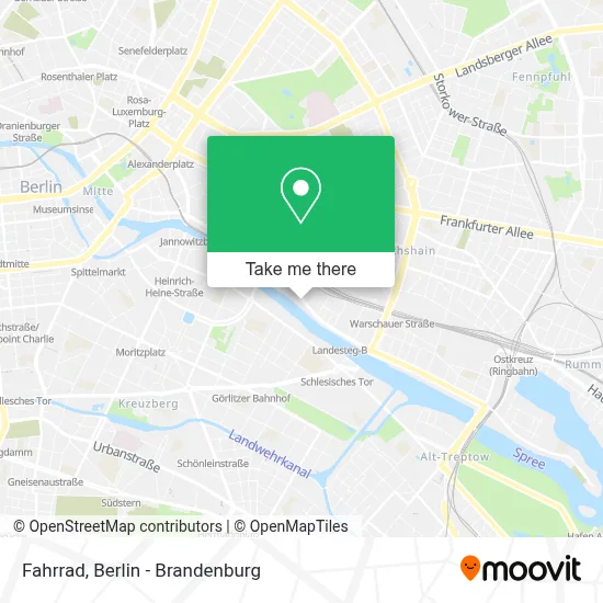 Fahrrad map