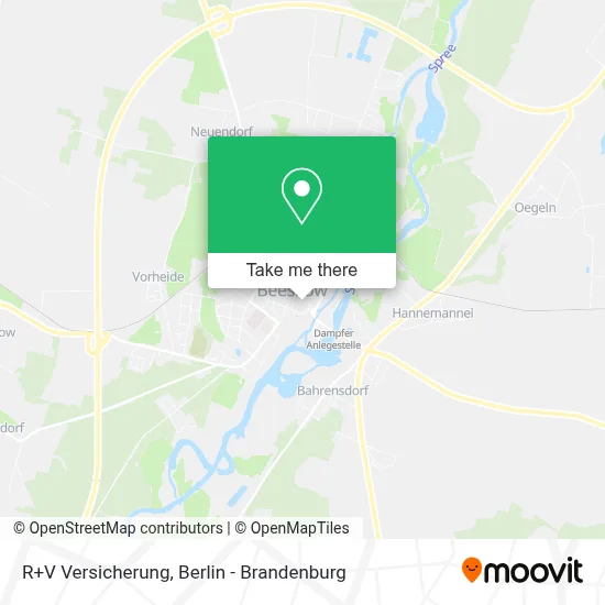 R+V Versicherung map