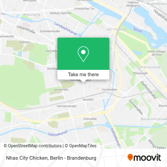 Nhas City Chicken map