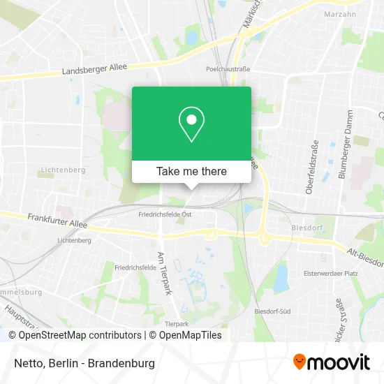 Netto map