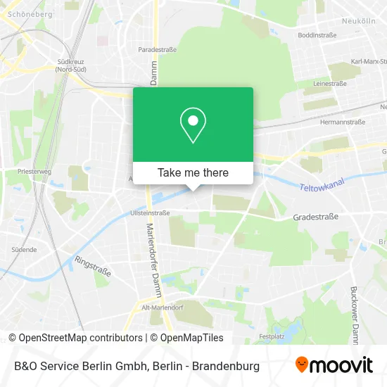 B&O Service Berlin Gmbh map