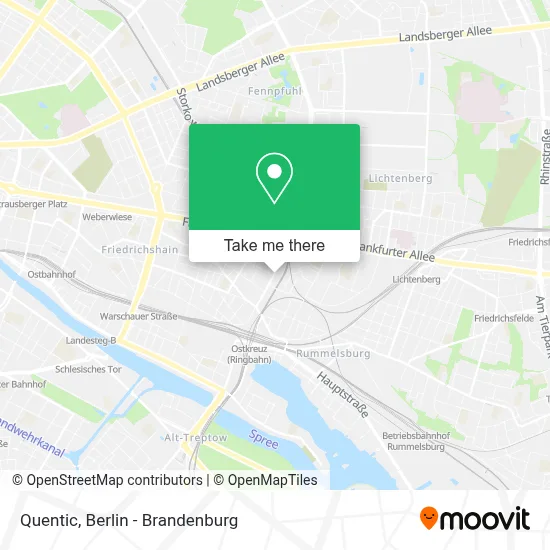 Quentic map