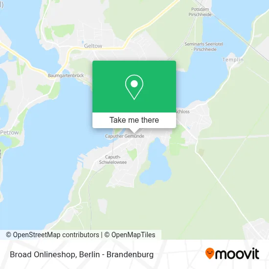 Broad Onlineshop map
