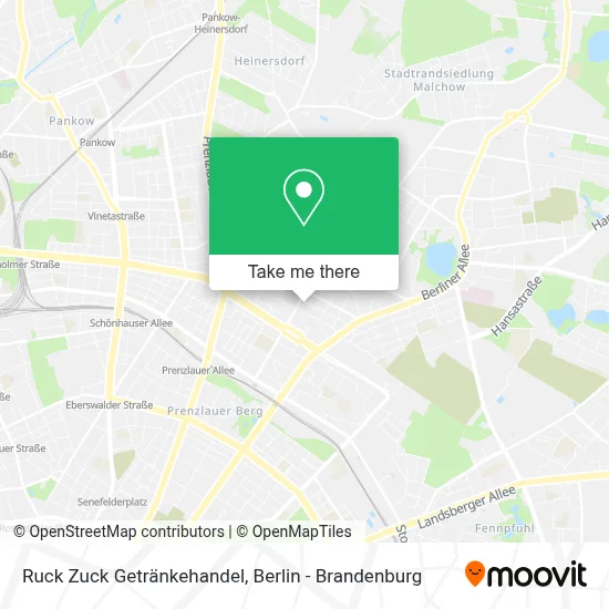 Ruck Zuck Getränkehandel map
