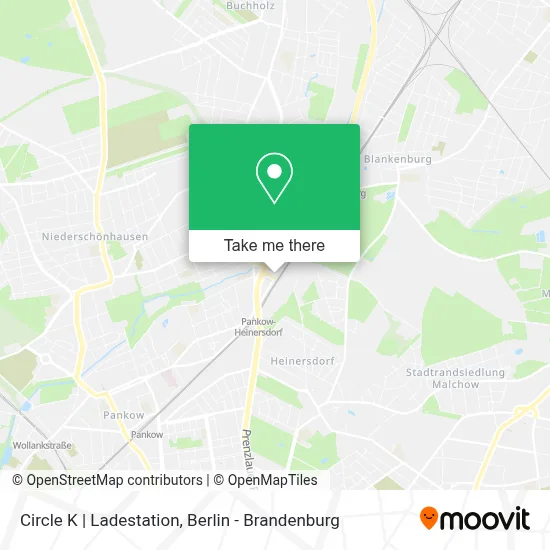 Circle K | Ladestation map