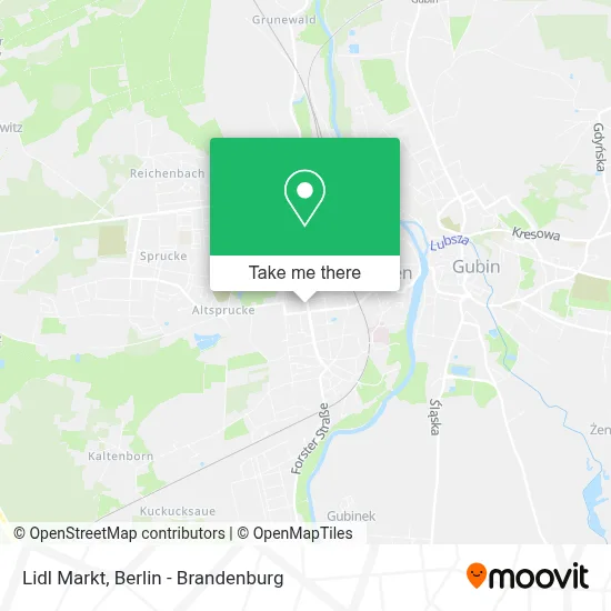Lidl Markt map