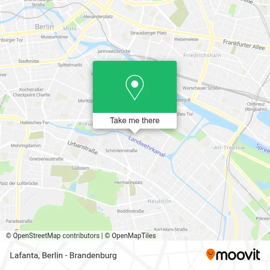 Lafanta map