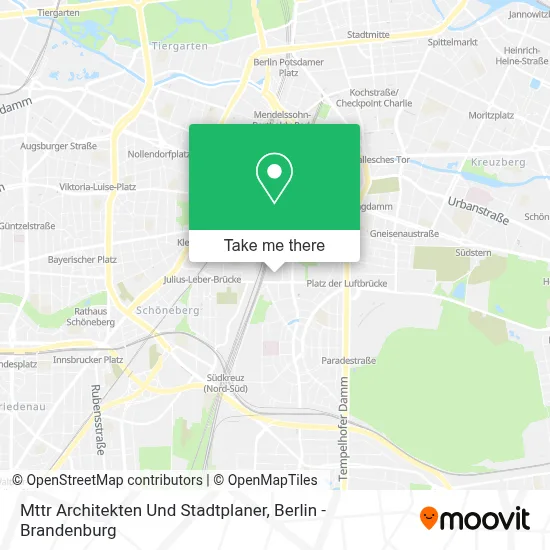 Mttr Architekten Und Stadtplaner map