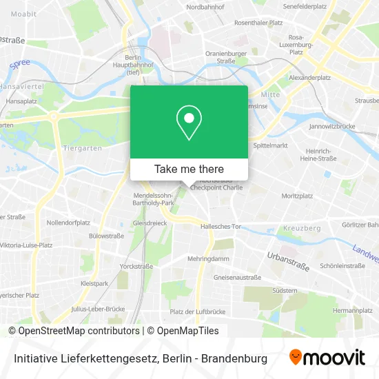 Initiative Lieferkettengesetz map