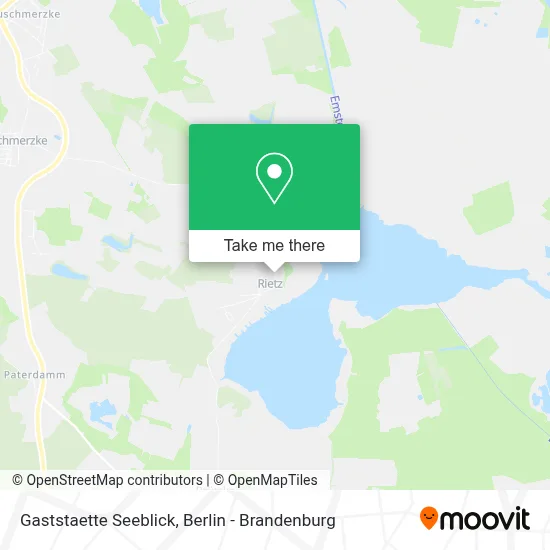 Gaststaette Seeblick map