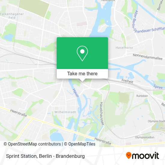 Sprint Station map
