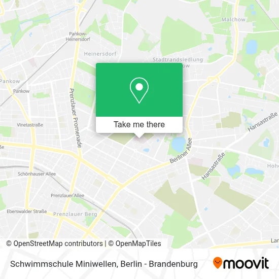 Schwimmschule Miniwellen map