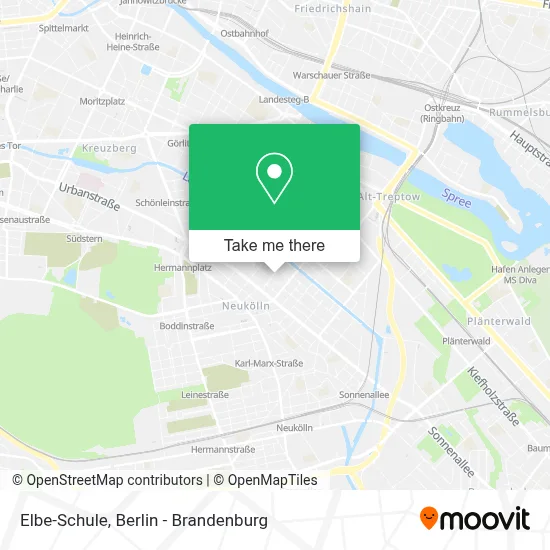 Elbe-Schule map