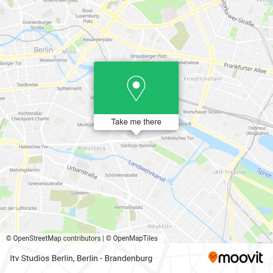 Itv Studios Berlin map