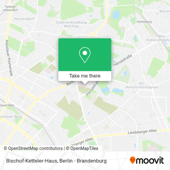 Bischof-Ketteler-Haus map