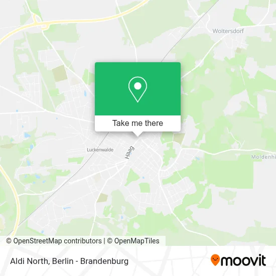 Aldi Nord map