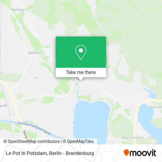 Le Pot In Potsdam map