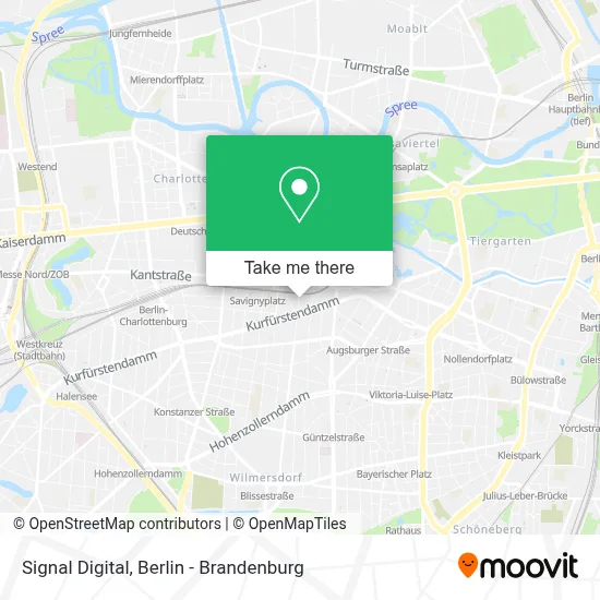 Signal Digital map