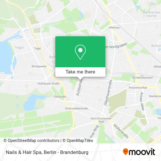 Nails & Hair Spa map