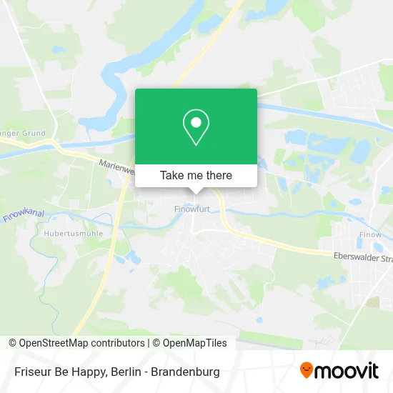 Friseur Be Happy map
