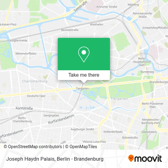 Joseph Haydn Palais map