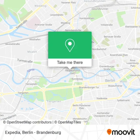 Expedia map