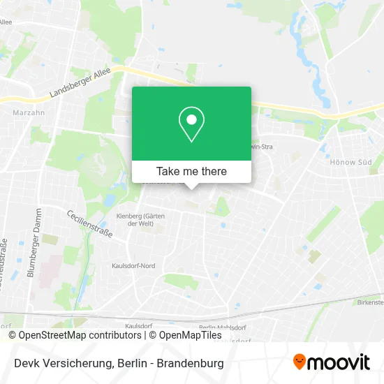Devk Versicherung map