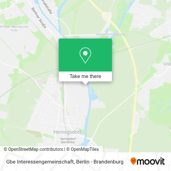Gbe Interessengemeinschaft map