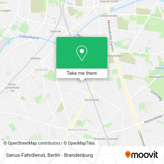 Sanus-Fahrdienst map