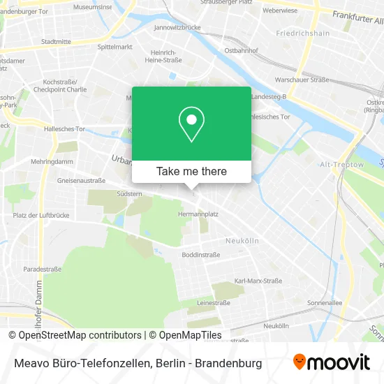 Meavo Büro-Telefonzellen map