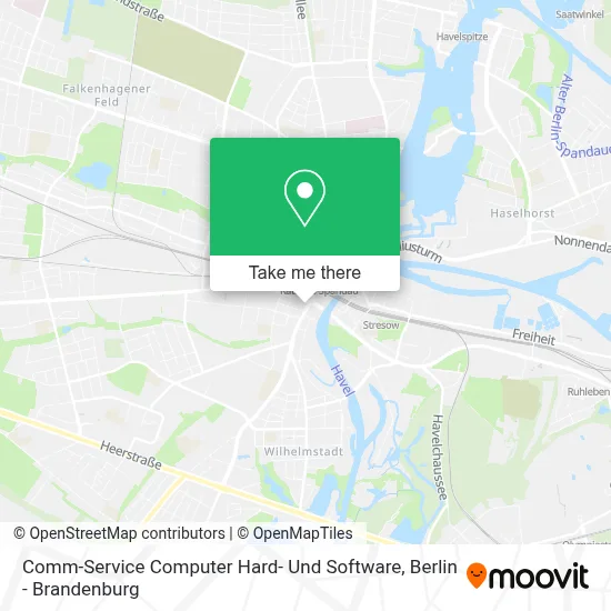Comm-Service Computer Hard- Und Software map