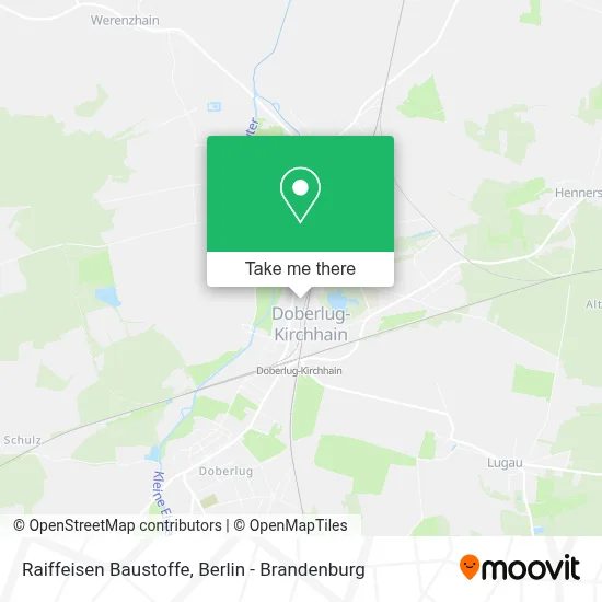 Raiffeisen Baustoffe map