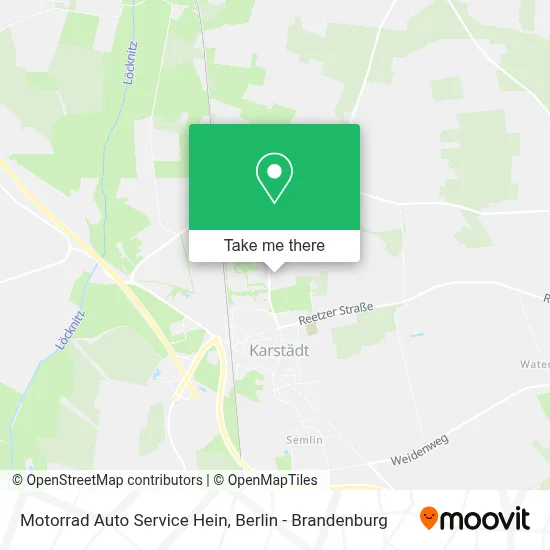 Motorrad Auto Service Hein map