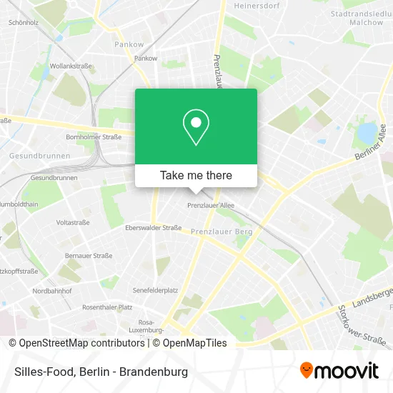 Silles-Food map
