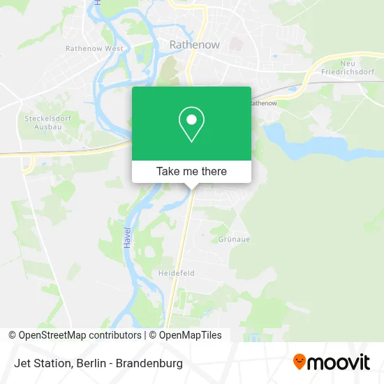 Jet Station map