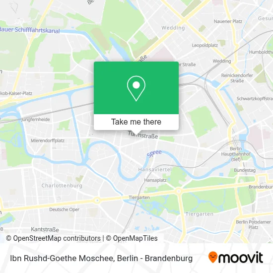 Ibn Rushd-Goethe Moschee map