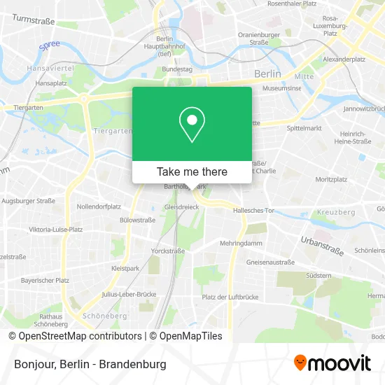 Bonjour map