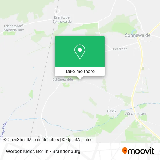 Werbebrüder map