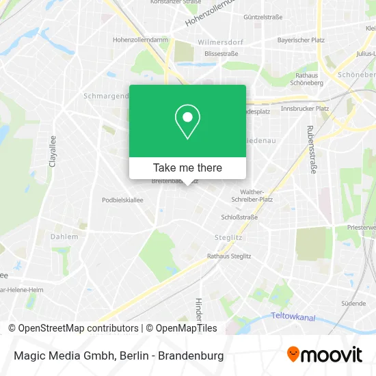 Magic Media Gmbh map