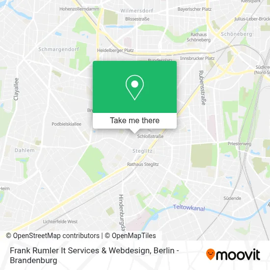 Frank Rumler It Services & Webdesign map
