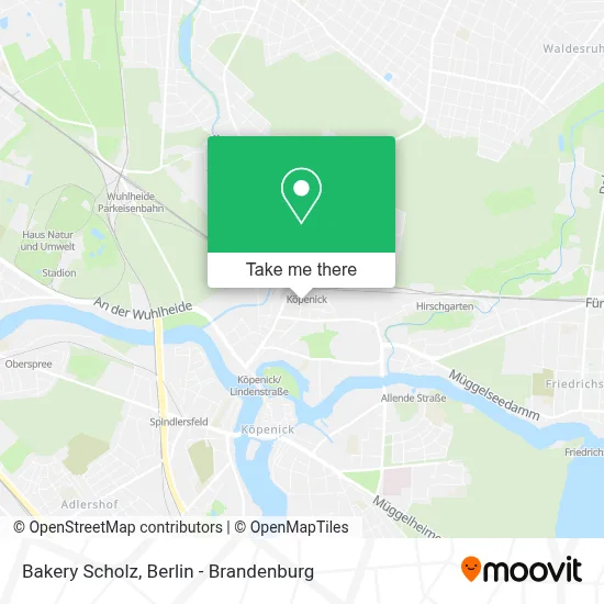 Bakery Scholz map