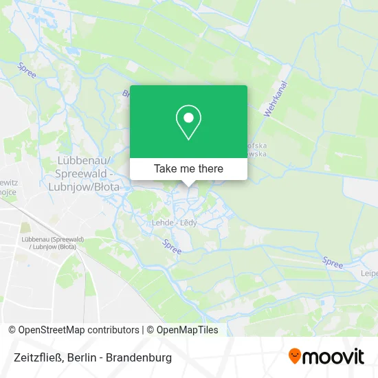 Zeitzfließ map
