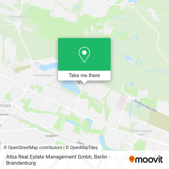 Atba Real Estate Management Gmbh map