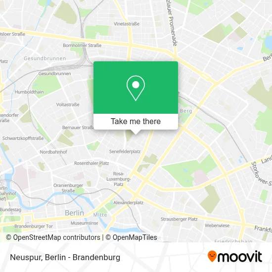 Neuspur map
