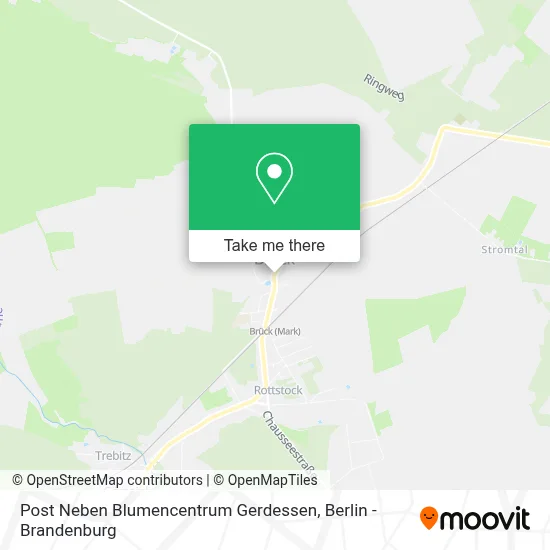 Post Neben Blumencentrum Gerdessen map