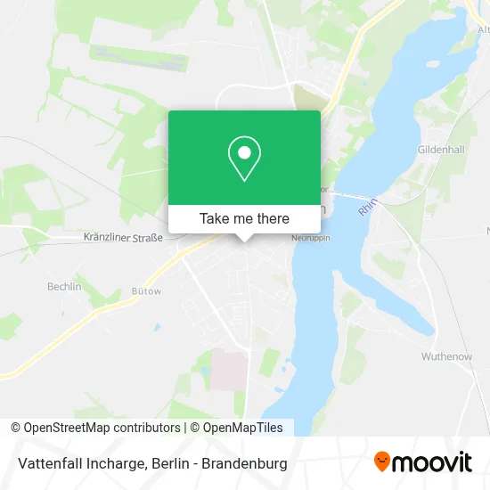 Vattenfall Incharge map