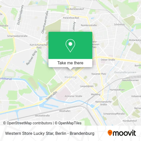 Western Store Lucky Star map
